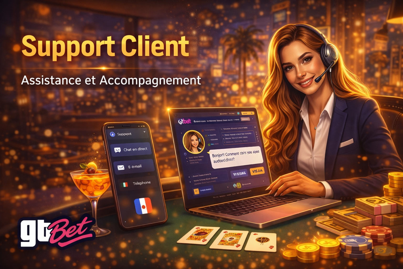 GTbet Support Client